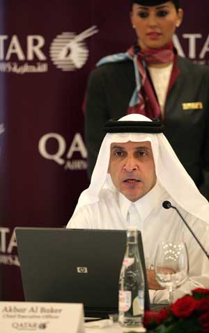 Qatar Airways Chief Executive Officer Akbar Al Baker